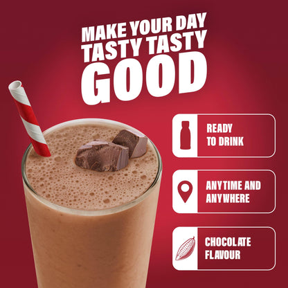 SlimFast Ready To Drink Chocolate Flavour Shake, 6 x 325ml