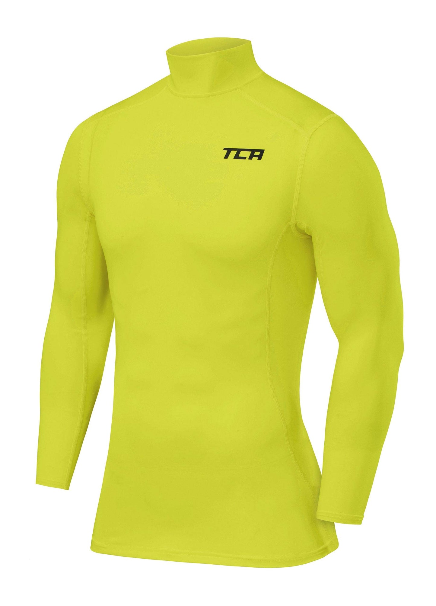 TCA Boys' Pro Performance Compression Base Layer Long Sleeve Top - Mock Neck