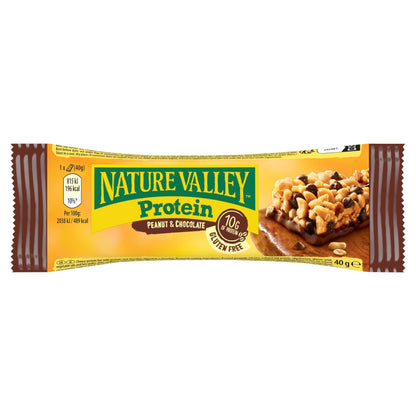 Nature Valley Protein Peanut & Chocolate Gluten Free Cereal Bars 26 x 40g