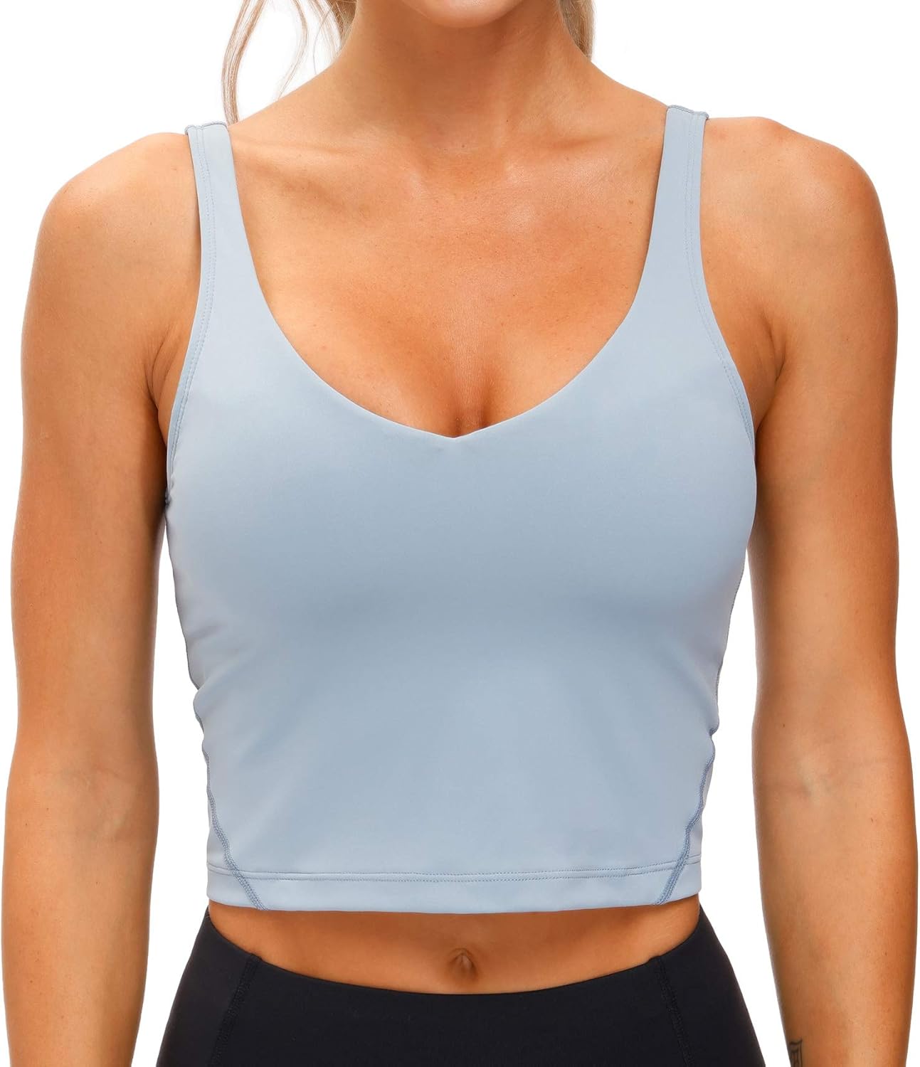 Women’s Longline Sports Bra Wirefree Padded