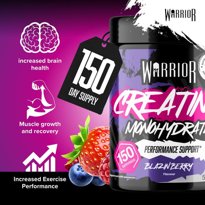 Warrior Creatine Monohydrate Powder 300g
