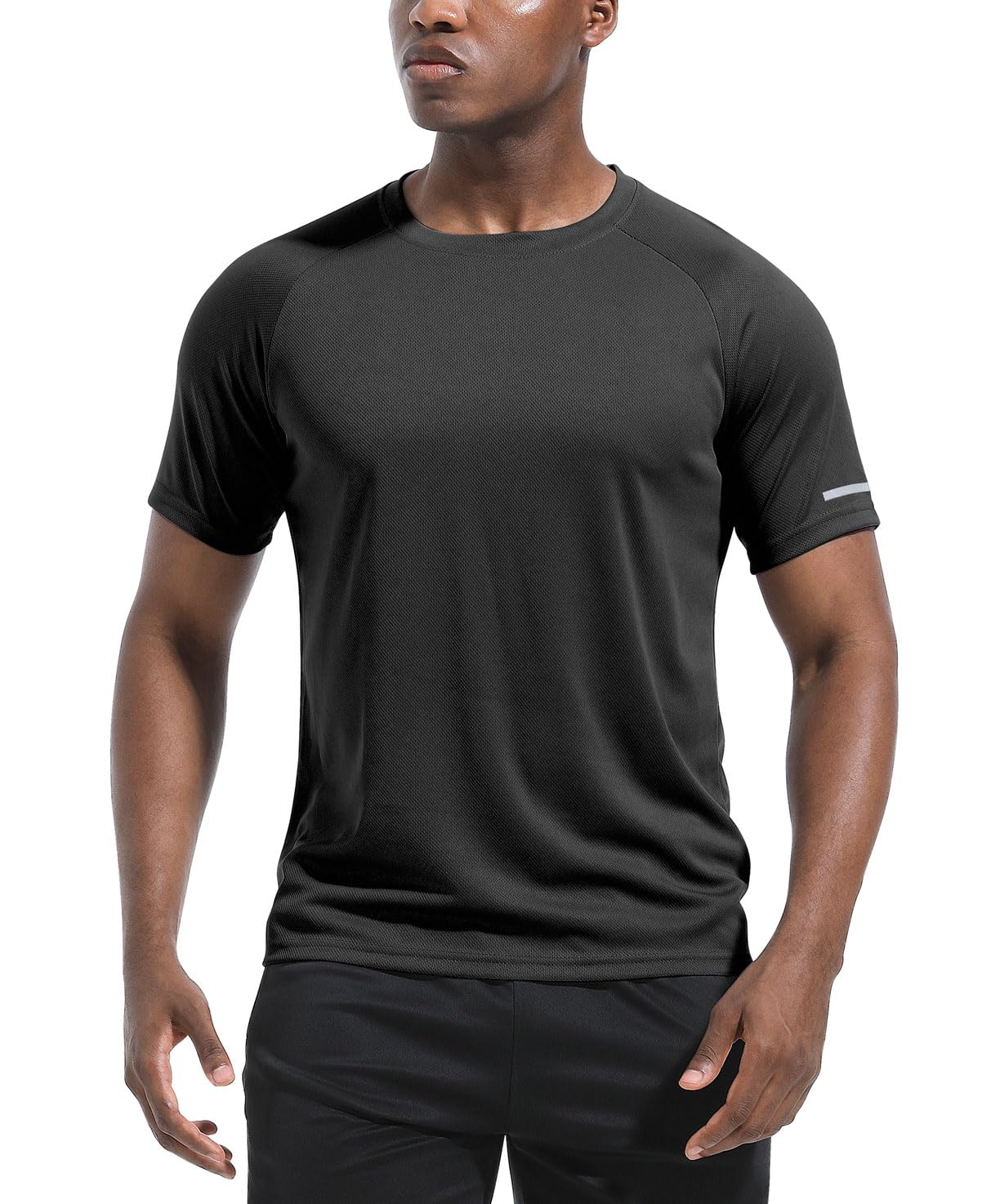 Boyzn 1, 3 or 5 Pack Men's Workout Running Shirts, Dry Fit Moisture Wicking T-Shirts, Sports Gym Athletic Short Sleeve Shirts