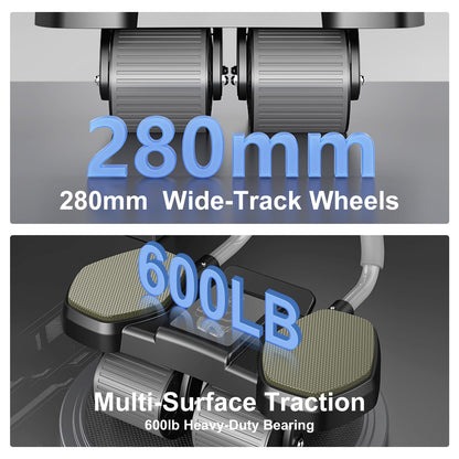 Ab Roller Wheel with Elbow Support