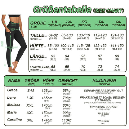 FOTOCITI Gym Leggings for Women with Pockets