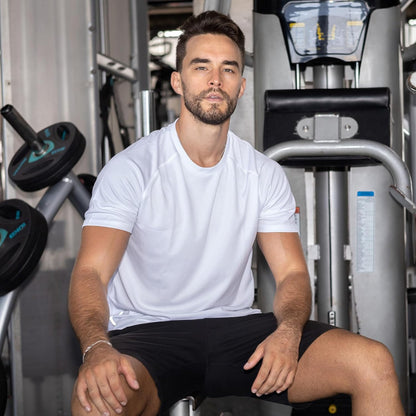 ZENGVEE 3 Pack Gym Shirts Men