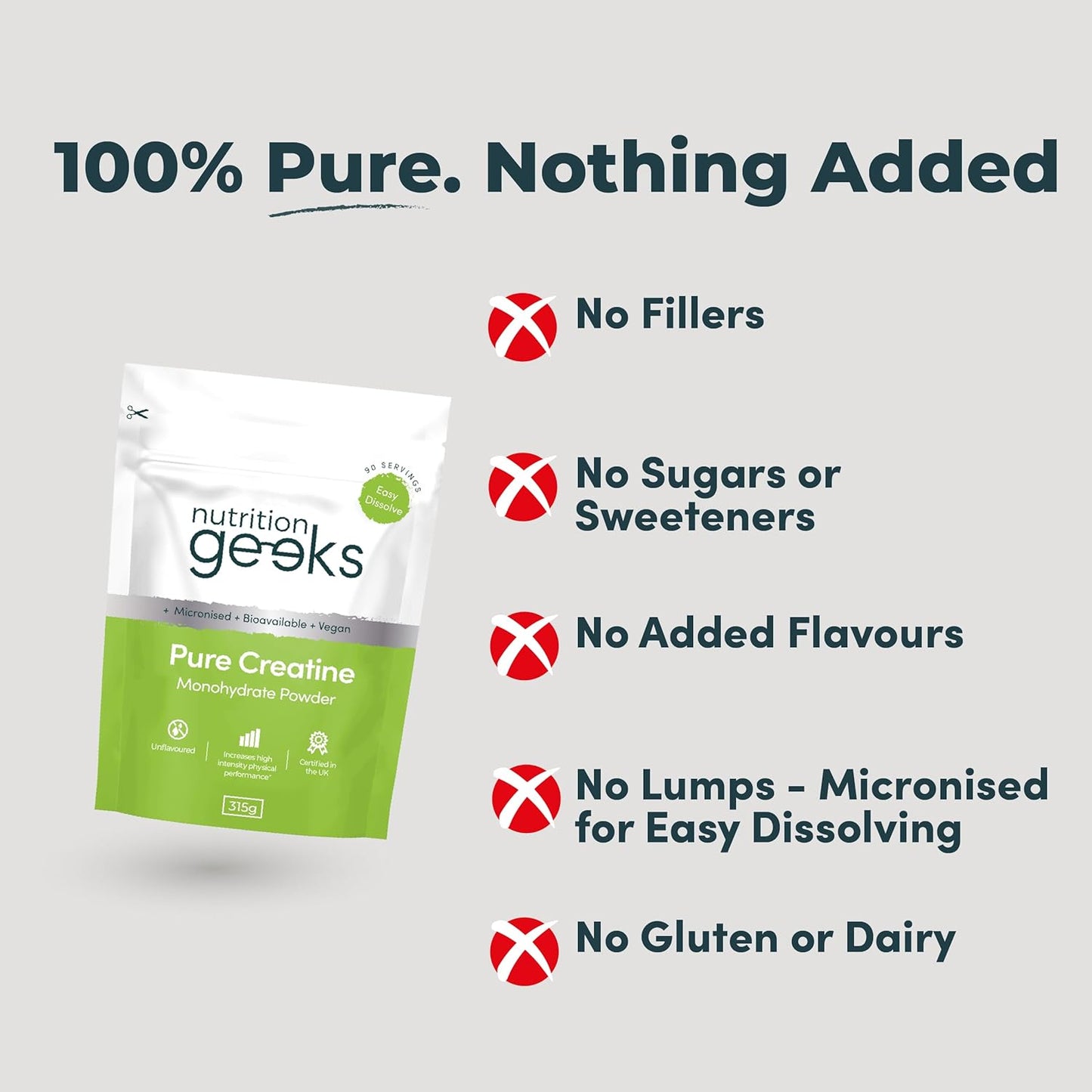 Pure Creatine Monohydrate Powder