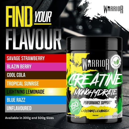 Warrior Creatine Monohydrate Powder 300g