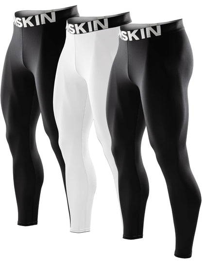 DRSKIN Men’s Compression Pants (5/4/3 Pack)