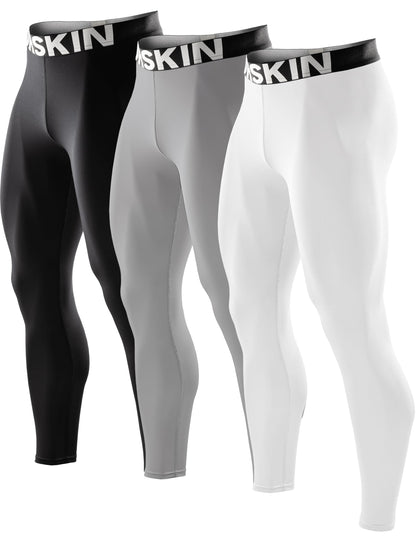 DRSKIN Men’s Compression Pants (5/4/3 Pack)