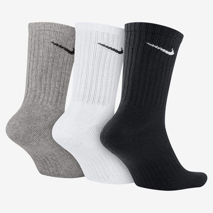 NIKE Unisex U Nk Everyday Cush Crew 3pr Socks