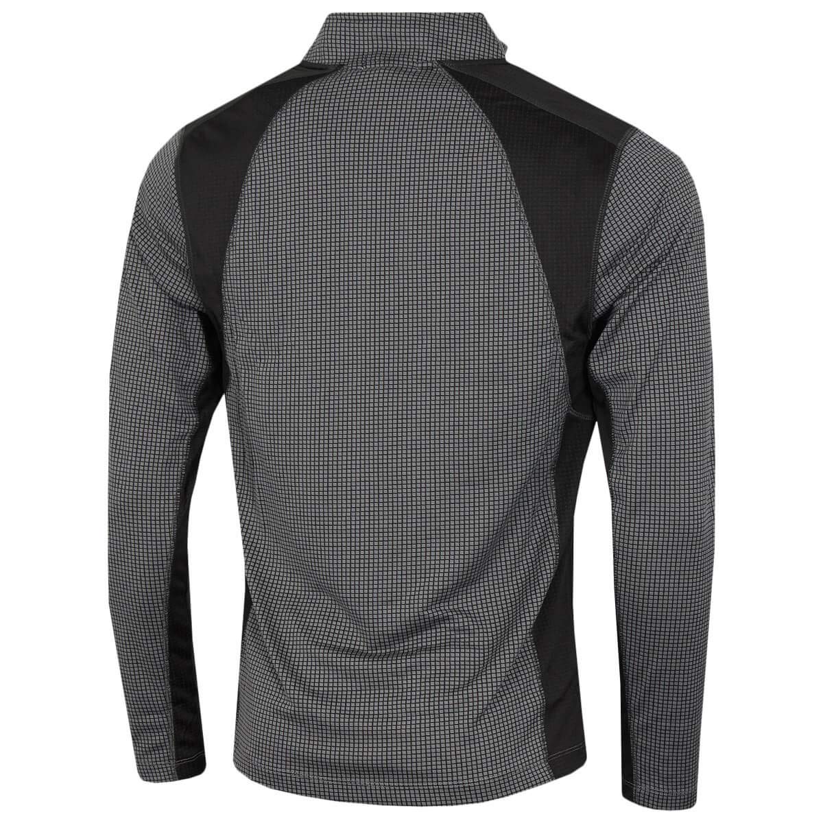 Calvin Klein Mens Micro Grid CK 1/2 Zip Mid Layer Baselayer