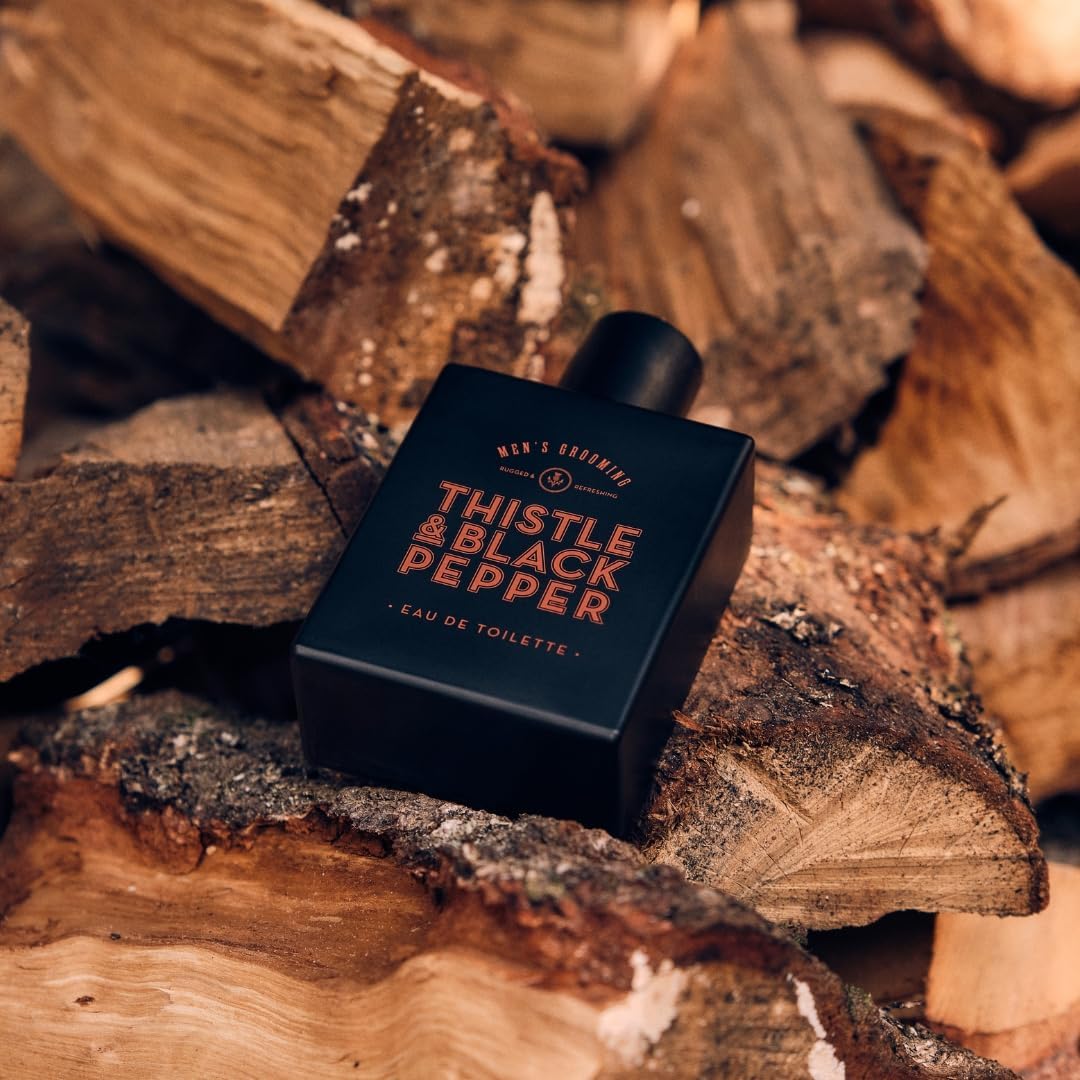 Scottish Fine Soaps Men's Grooming Thistle & Black Pepper Eau de Toilette 100ml