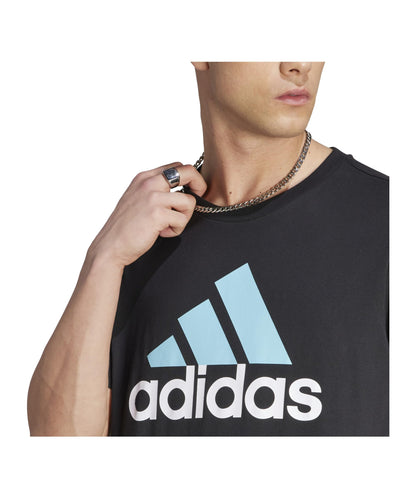 adidas Men's Essentials Single Jersey Big Logo Tee T-Shirt