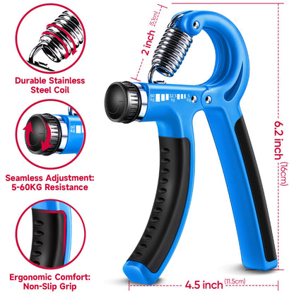 FitBeast Grip Strengthener Forearm Strengthener Hand Grips Strengthener Kit
