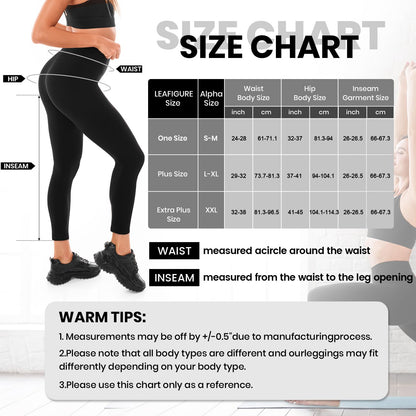 Leafigure Women's High Waist Leggings