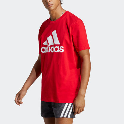 adidas Men's Essentials Single Jersey Big Logo Tee T-Shirt