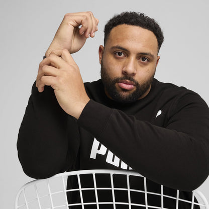 PUMA Men's Ess No. 1 Logo Crew Fl Crew Sweats (pack of 1)