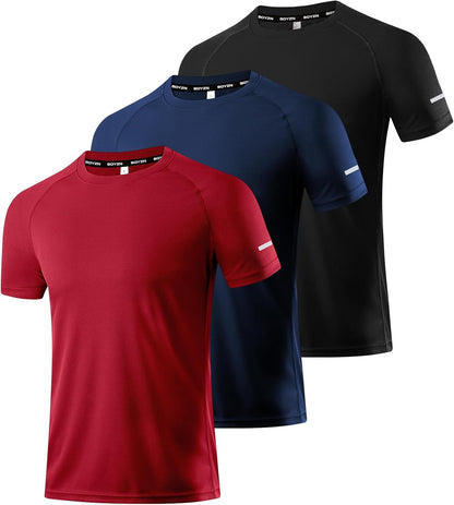 Boyzn 1, 3, 5 or 7 Pack Men's Workout Shirts