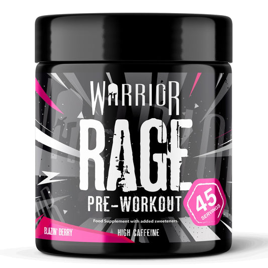 Warrior Rage Pre Workout Powder 392g