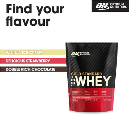 Optimum Nutrition Gold Standard 100% Whey Protein Powder