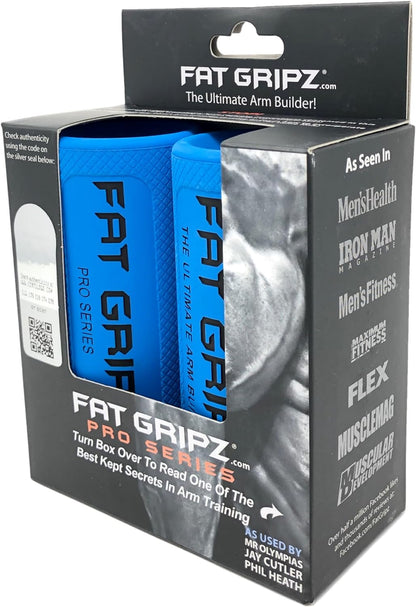 Fat Gripz Pro (5.7cm Outer Diameter) - The Simple Proven Way to Get Big Biceps & Forearms Fast