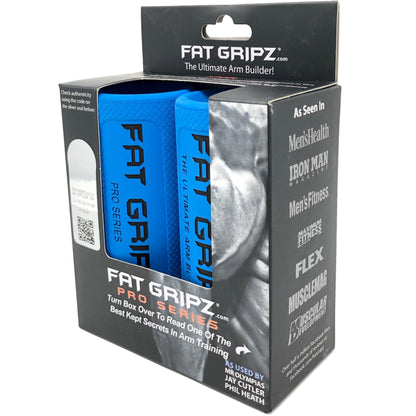 Fat Gripz Pro (5.7cm Outer Diameter) - The Simple Proven Way to Get Big Biceps & Forearms Fast