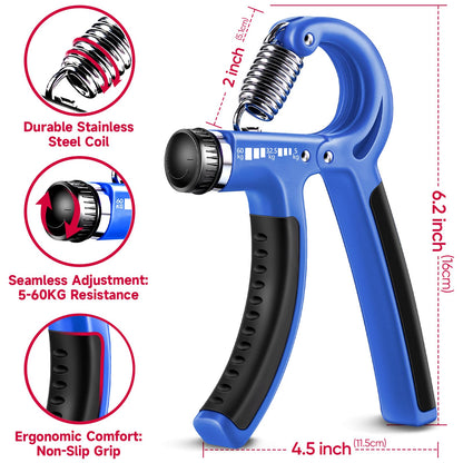 FitBeast Grip Strengthener Forearm Strengthener Hand Grips Strengthener Kit