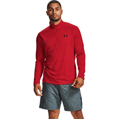 Under Armour Men's Ua Tech 2.0 1/2 Zip Versatile Warm Up Top for Men, Light and Breathable Zip Up Top for Working Out (Pack of 1)