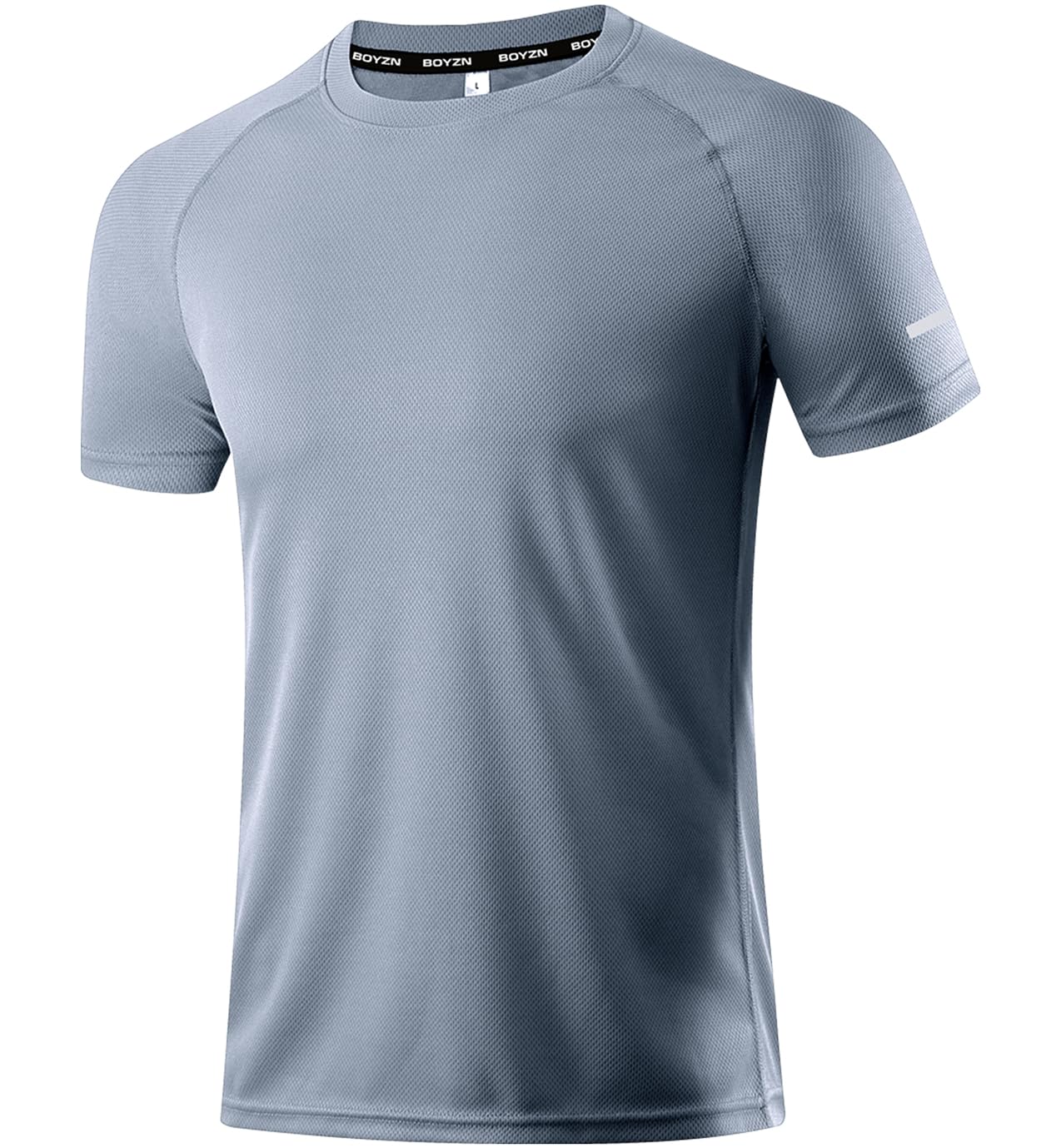 Boyzn 1, 3 or 5 Pack Men's Workout Running Shirts, Dry Fit Moisture Wicking T-Shirts, Sports Gym Athletic Short Sleeve Shirts