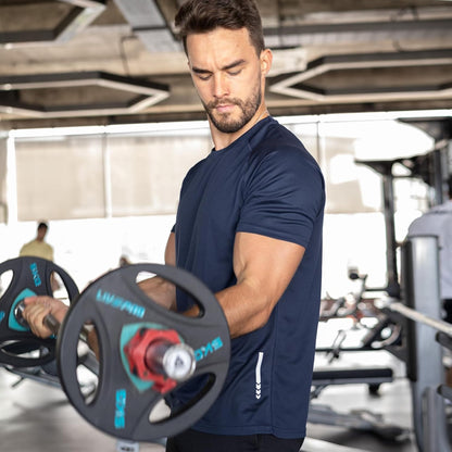 ZENGVEE 3 Pack Gym Shirts Men