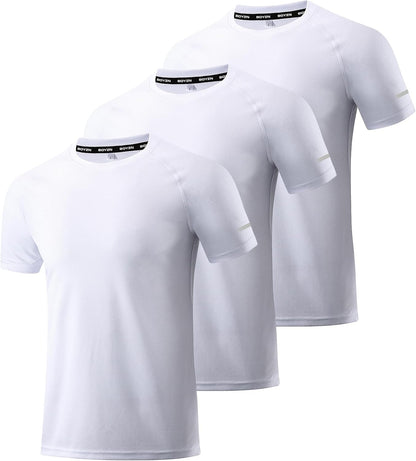 Boyzn 1, 3, 5 or 7 Pack Men's Workout Running Shirts