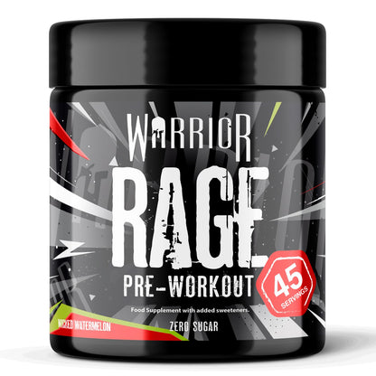 Warrior Rage Pre Workout Powder 392g