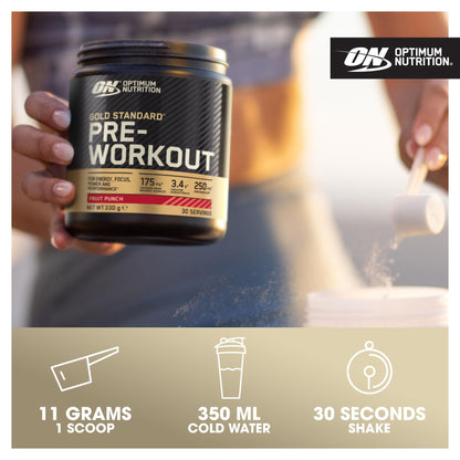 Optimum Nutrition Gold Standard Pre Workout Powder