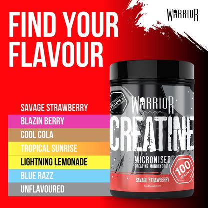 Warrior Creatine Monohydrate Powder 300g