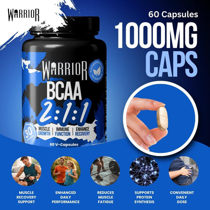 Warrior BCAA Capsules