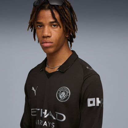 PUMA Manchester City FC Men's Away Jersey Longsleeve 25/26