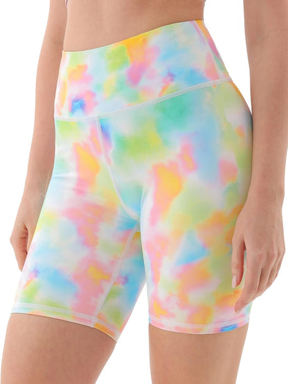 PERSIT High Waisted Women's Yoga Shorts with Pocket