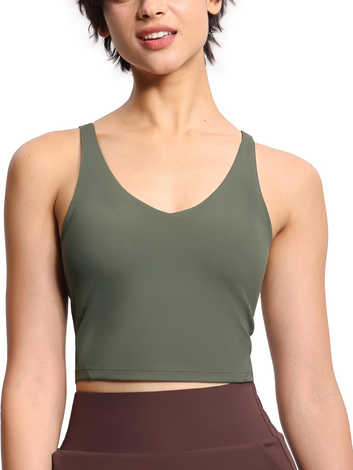 Women’s Longline Sports Bra Wirefree Padded