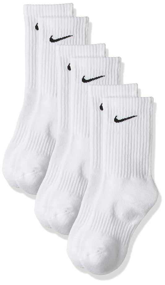 NIKE Unisex U Nk Everyday Cush Crew 3pr Socks