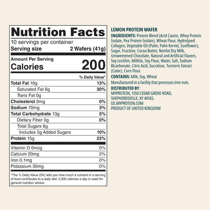 Myprotein Protein Wafers, Chocolate