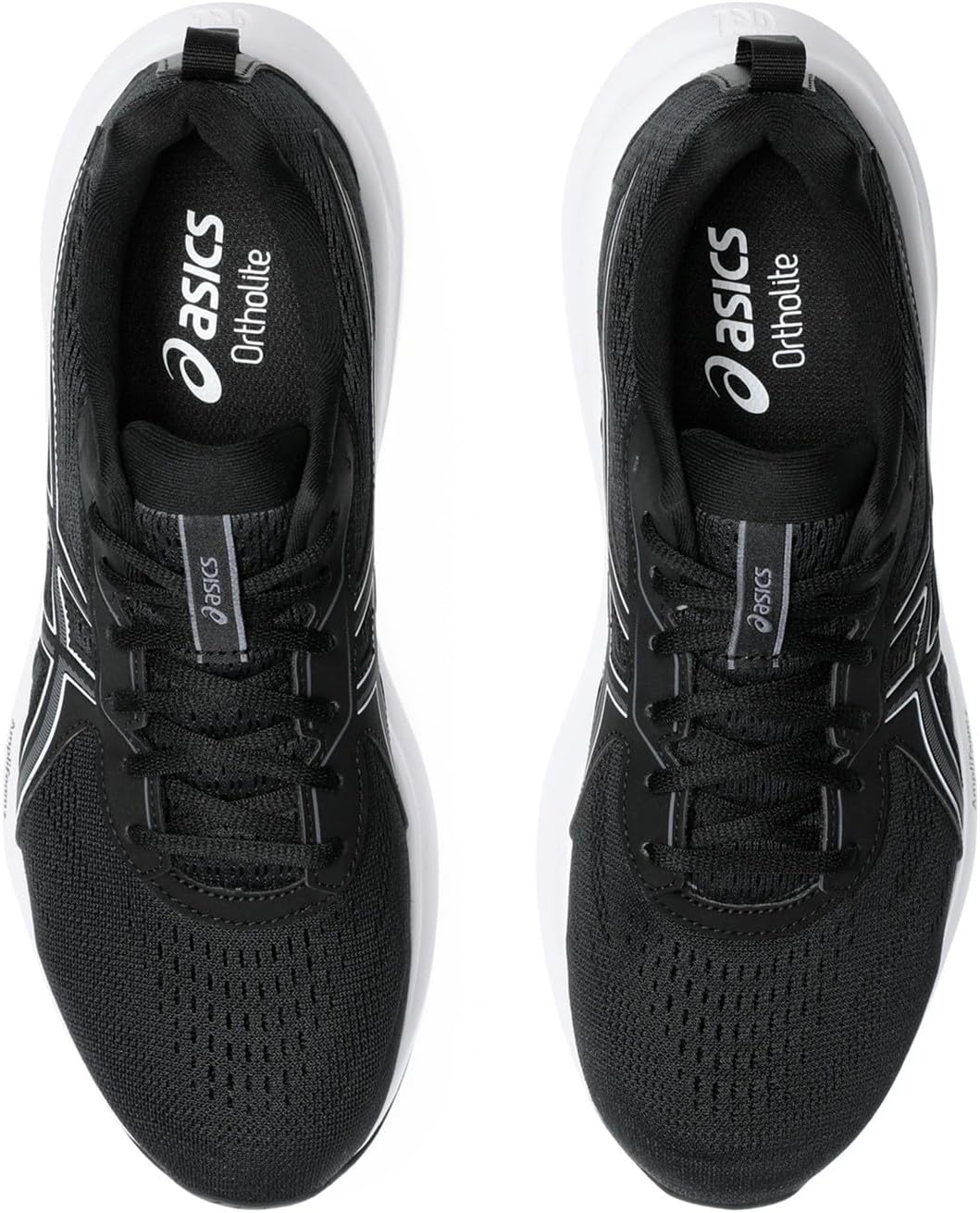 Asics Men's Gel-Contend 9 Sneaker, Black White, 8.5 UK