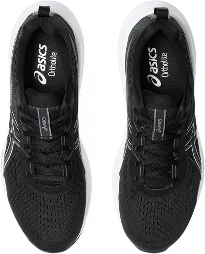 Asics Men's Gel-Contend 9 Sneaker, Black White, 8.5 UK