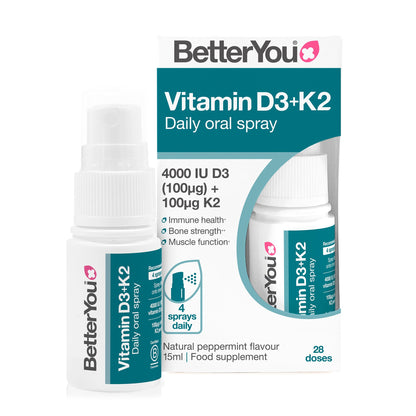 BetterYou Vitamin D3 K2 Oral Spray