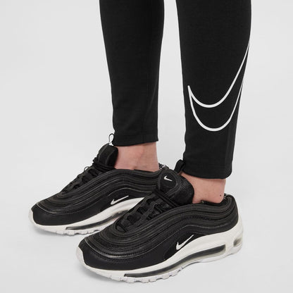 Nike Tights G NSW Clssc Tght GFX, Black/White, FZ5586-010, XL
