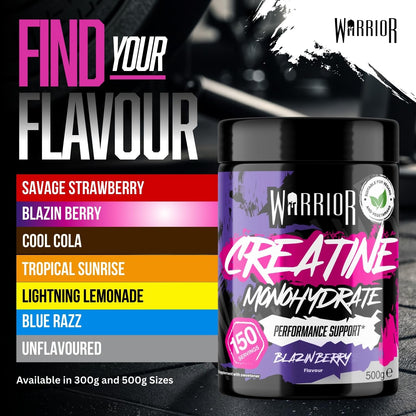 Warrior Creatine Monohydrate Powder 300g