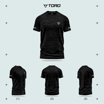 Pack of 3 Mens Workout Short Sleeve T-Shirts
