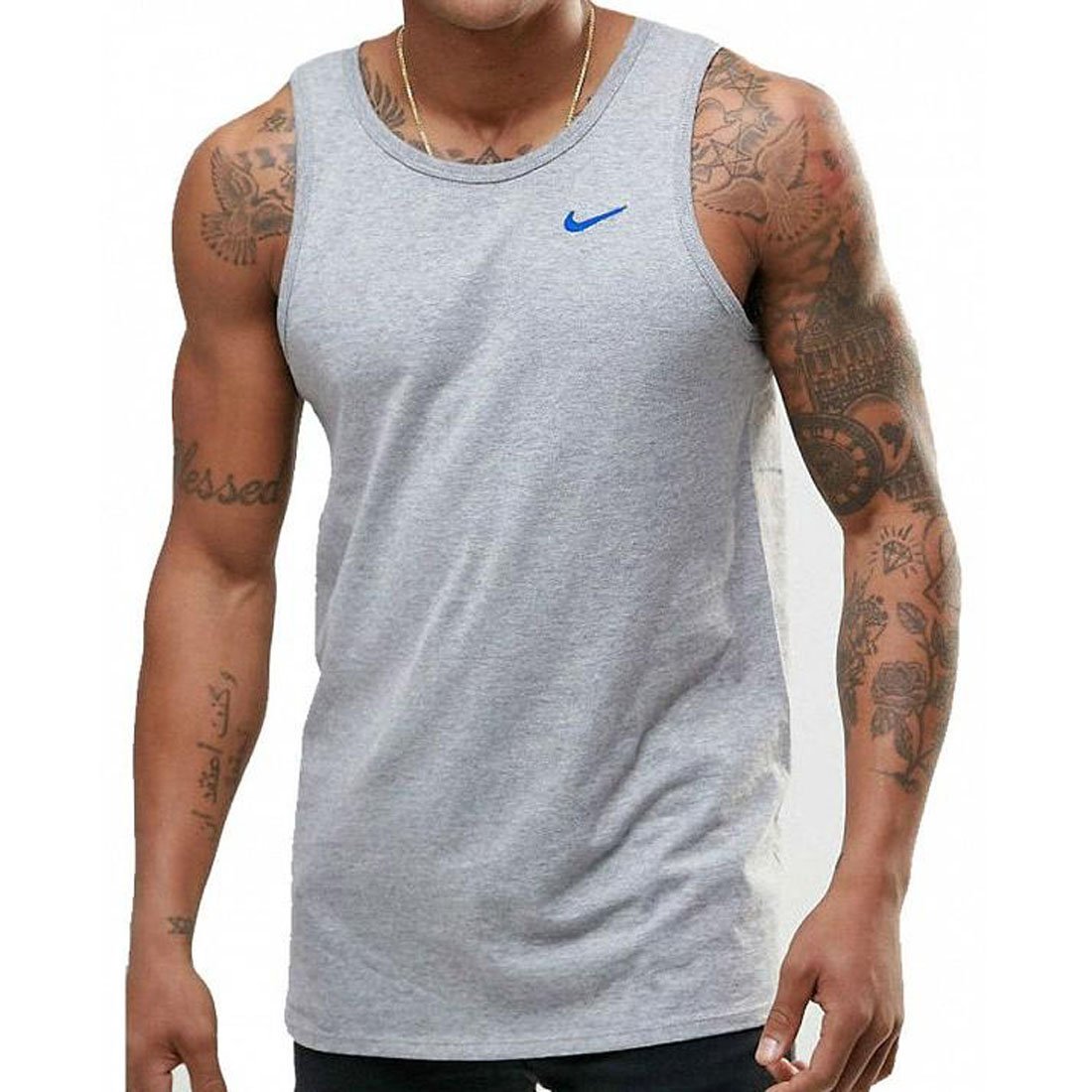 Nike Mens Athletic Training Gym Vest Tank Top