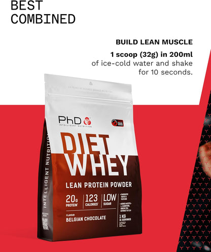 PhD Nutrition Diet Whey Lean Protein Powder