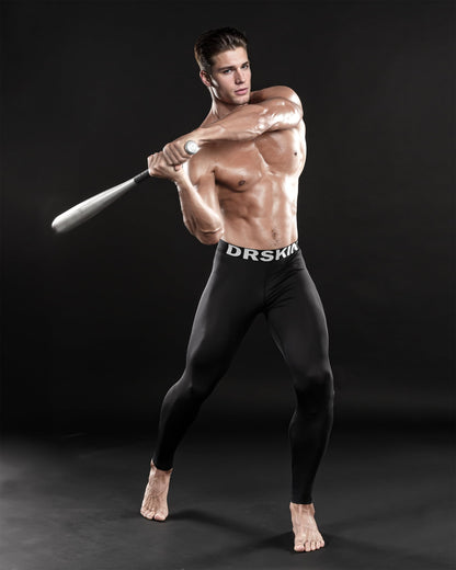 DRSKIN Men’s Compression Pants (5/4/3 Pack)