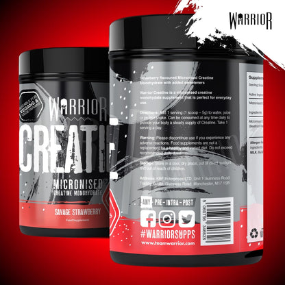 Warrior Creatine Monohydrate Powder 300g